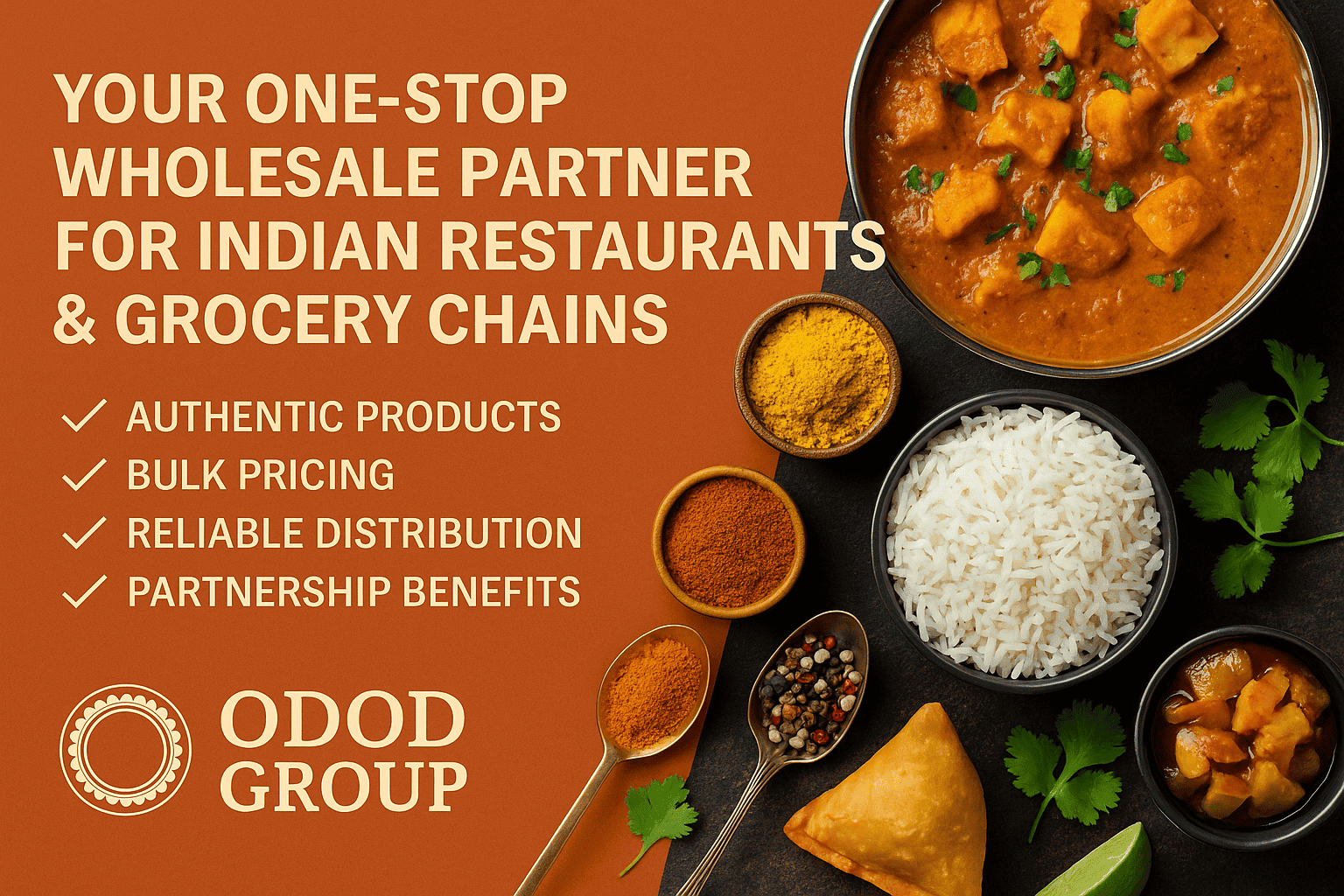 Your One-Stop Wholesale Partner for Indian Restaurants & Grocery Chains